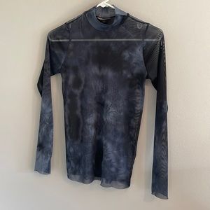Tie Dye Sheer Shirt